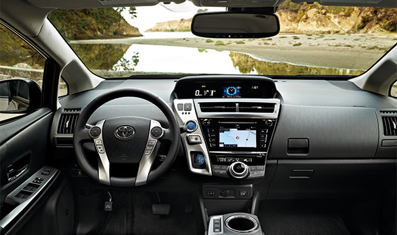 Toyota Prius v Interior Toyota Prius v Interior