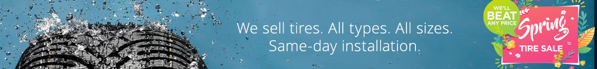 Spring Tire Sale