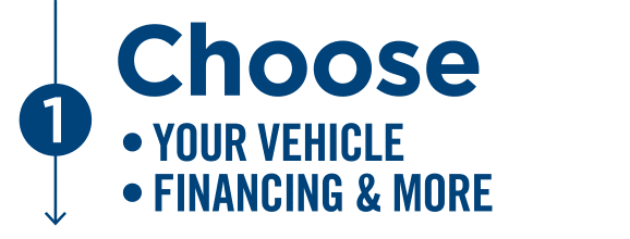 Choose Your Vehicle, Financing and More