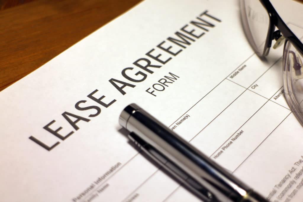 lease agreement form
